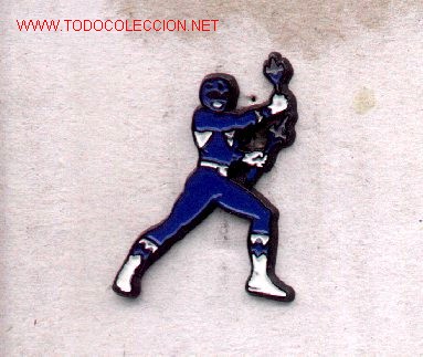 Pin's de collection: 13-729. Pin Dibujo Televisi&oacute;n. Azul