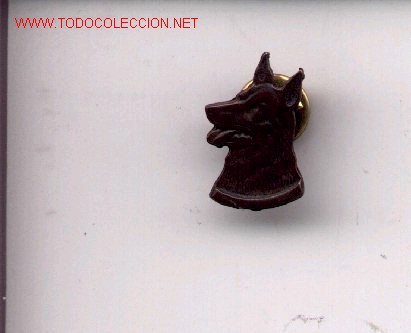 Pins de colecci&oacute;n: 13-18. Pin Cabeza de Perro