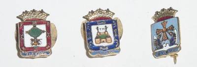 Pins de colecci&oacute;n: PINS ANTIGUOS LO DE TRES - Foto 1