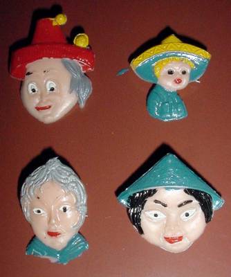 Pin's de collection: LOTE DE CUATRO PINS INFANTILES A&Ntilde;OS 50