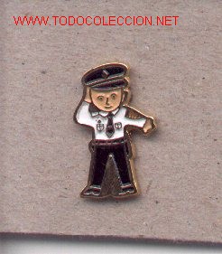 Pins de colecci&oacute;n: cnp-44. Mu&ntilde;eco Polic&iacute;a Nacional
