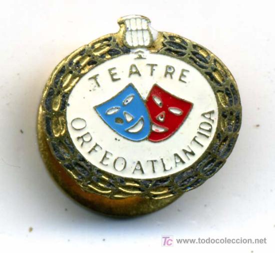 Pins e Spille di collezione: PIN  79  TEATRO ORFEO ATLANTIDA