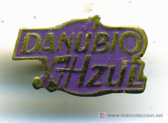 Sammlung von Pins: PIN  99  DANUBIO AZUL , VIOLETA , MUSICA