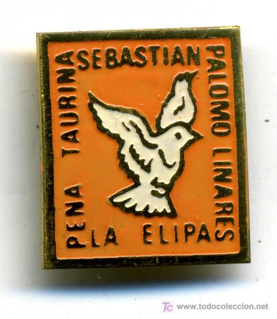 Sammlung von Pins: PIN o INSIGNIA  166 , PE&Ntilde;A TAURINA SAN SEBASTIAN PALOMO LINARES, TOROS TORERO