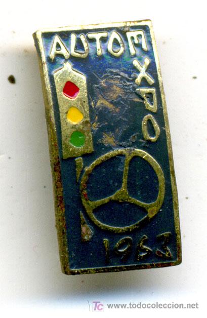 Sammlung von Pins: PIN o INSIGNIA  192 , AUTO EXPO ,1963