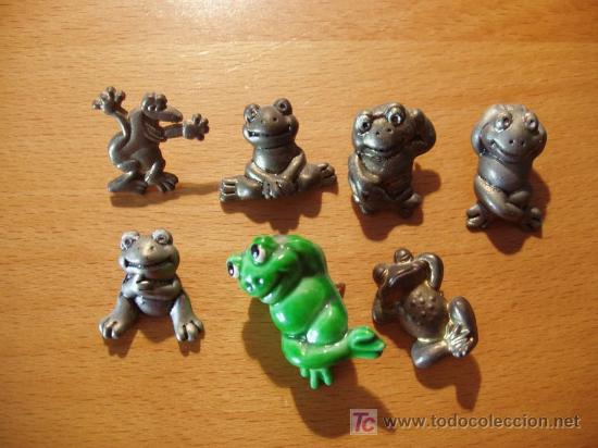 Pins de colecci&oacute;n: 7 pins de ranas - sapos - Foto 1