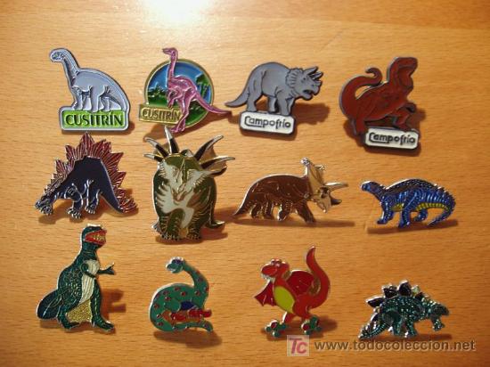 Pins de colecci&oacute;n: 44 pins de dinosaurios - Foto 3