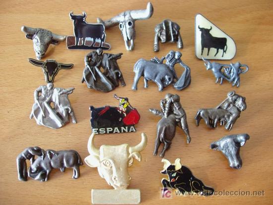 Pins de colecci&oacute;n: Super lote 17 pins Tauromaquia - Toros - Toreros