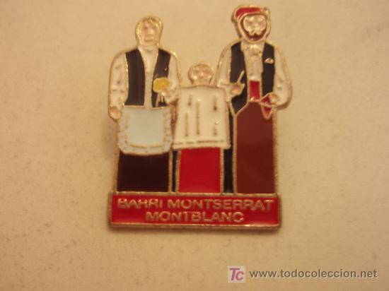 Pins de colecci&oacute;n: PIN'S DE LOS GIGANTES DE MONTBLANC BARRIO DE MONTSERRAT