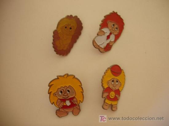 Pins de colecci&oacute;n: Super lote 4 pins