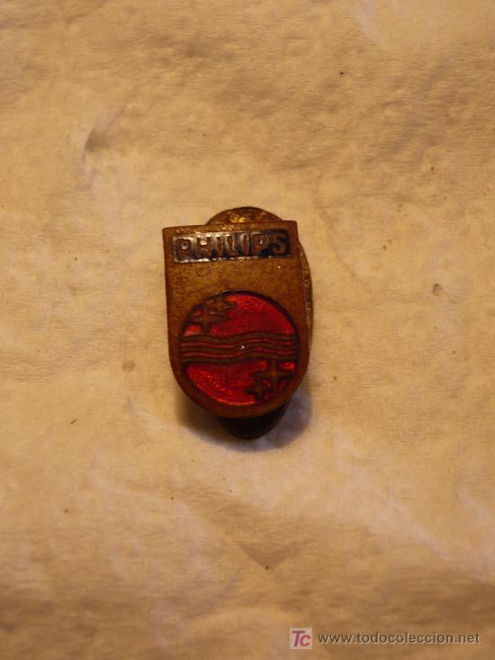 Pins de colecci&oacute;n: INSIGNIA DE PUBLICIDAD DE PHILIPS - Foto 1