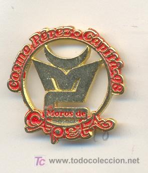 Pin's de collection: 13-fiest48. Pin Fiestas. Cosme Perez Capita 98. Moros de Capeta