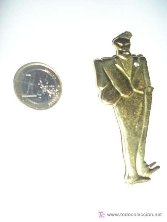 Pins de colecci&oacute;n: BROCHE CON AGUJA - SE&Ntilde;OR CON FRAC