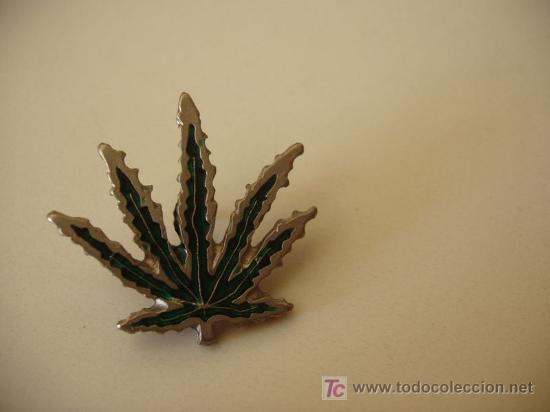 Pins de colecci&oacute;n: pin marihuana - Foto 1