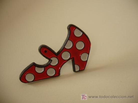 Pin's de collection: pin zapato flamenco coleccion el pais