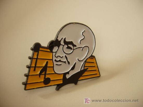 Pins de colecci&oacute;n: pin manuel de falla coleccion el pais - Foto 1