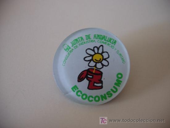 Pins de colecci&oacute;n: PIN ECOCONSUMO JUNTA DE ANDALUCIA