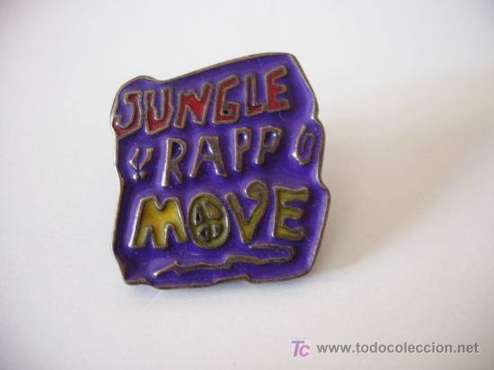 Pins de colecci&oacute;n: PIN JUNGLE RAPP MOVE - Foto 1