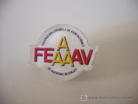 Pins de colecci&oacute;n: PIN FEDERACION ESPA&Ntilde;OLA DE ASOCIACIONES DE AGENCIAS DE VIAJES