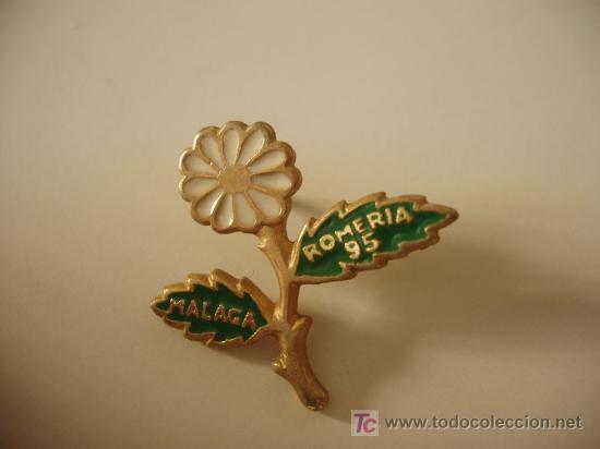 Pin's de collection: pin romeria 1995 malaga