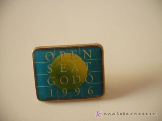 Pin's de collection: pin tennis open seat godo 1996
