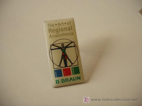 Pin's de collection: pin the art of regional anaesthesia braun