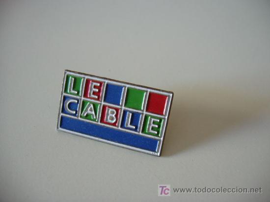 Pin's de collection: pin le cable