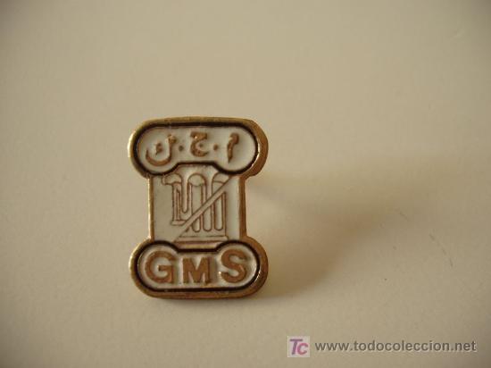 Sammlung von Pins: pin gms