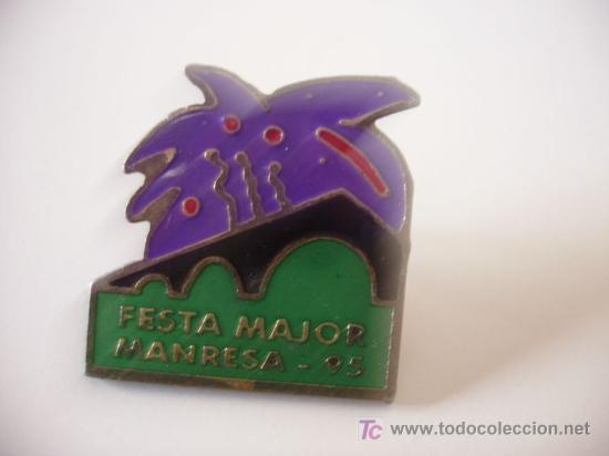 Pins de cole&ccedil;&atilde;o: pin fiesta mayor manresa 1995