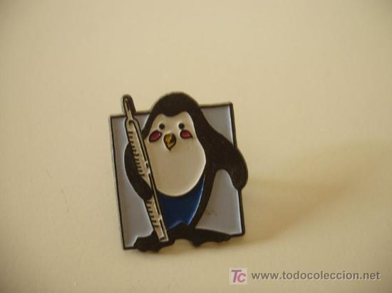 Pins de colecci&oacute;n: pin pinguino termometro - Foto 1