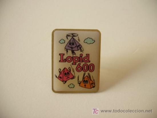 Pins de cole&ccedil;&atilde;o: pin lopid 600