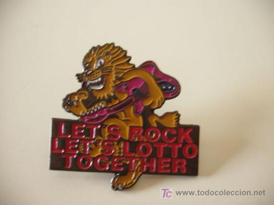 Sammlung von Pins: pin let's rock let's lotto together