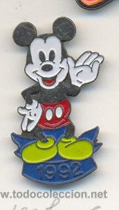 Pins de colecci&oacute;n: 13-infa6. Pin Mickey 1992