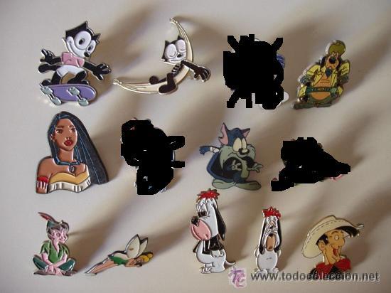 Sammlung von Pins: Super lote 10 pins dibujos animados