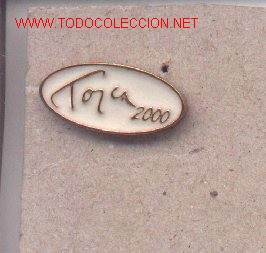 Pins de colecci&oacute;n: 13-publi68. Pin publicitario Tora 2000