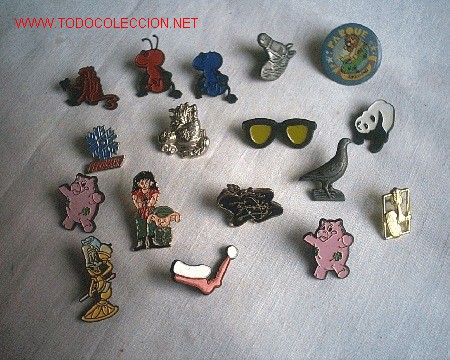 Pins de colecci&oacute;n: 17 PINS - Foto 1