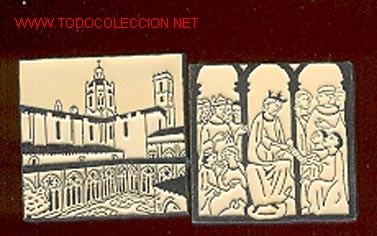 Pins de colecci&oacute;n: 2 pins publicitarios convento (la Vanguardia)
