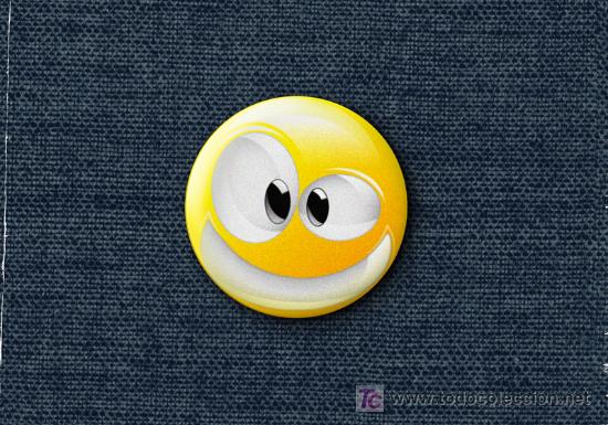Pins de colecci&oacute;n: Pin Chapa Smiley