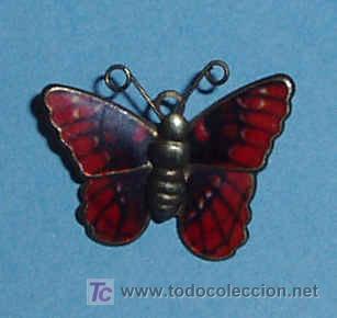 Pins de colecci&oacute;n: PIN DE IMPERDIBLE MARIPOSA - Foto 1