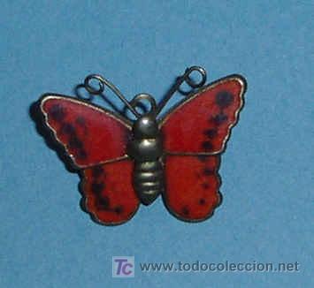 Pins de colecci&oacute;n: PIN DE IMPERDIBLE MARIPOSA - Foto 1