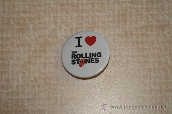 Pins de colecci&oacute;n: CHAPA DE 38mm THE ROLLING STONES