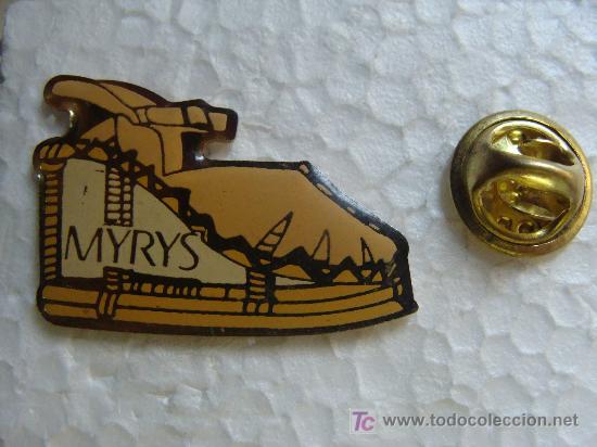 Pins de colecci&oacute;n: PIN DE MYRYS, ALGUIEN SABE QUE REPRESENTA? A&Ntilde;OS 90.
