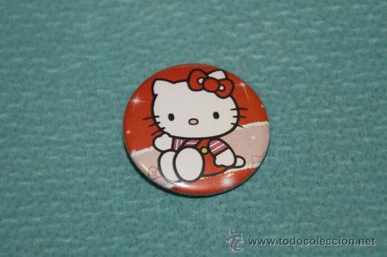 Pins de colecci&oacute;n: CHAPA DE 31mm DE HELLO KITTY