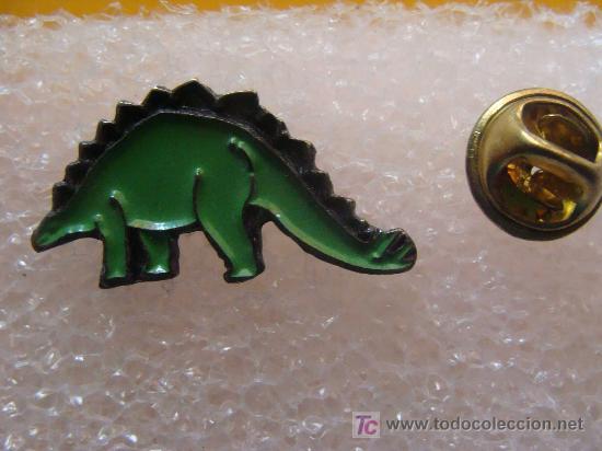 Pins de colecci&oacute;n: PIN DE ANIMALES. DINOSAURIO VERDE. A&Ntilde;OS 90.