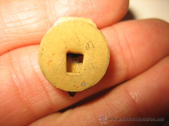 Pins de colecci&oacute;n: ANTIGUO PIN DE OJAL F.E.B - Foto 2