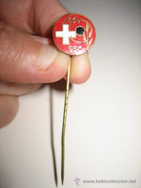 Pins de colecci&oacute;n: INSIGNIA AGUJA LARGA ESMALTADA - Foto 1
