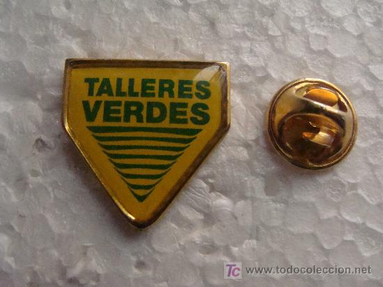 Pins de colecci&oacute;n: PIN DE COCHES / MOTOS. TALLERES VERDES. TALLER DE AUTOM&Oacute;VILES.