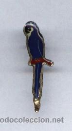 Pins de colecci&oacute;n: Pin Papagayo - Loro azul
