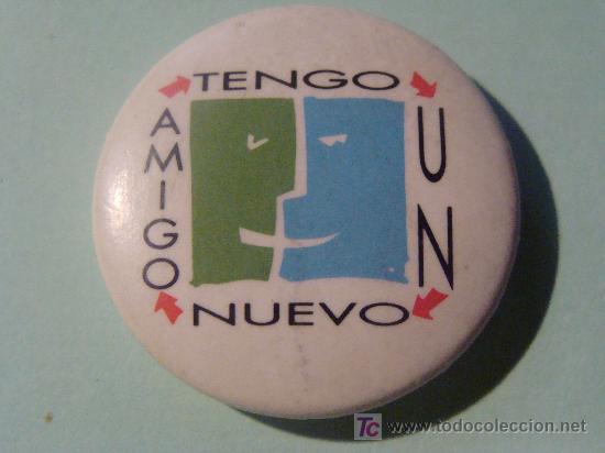 Pins de colecci&oacute;n: PIN BROCHE DE LITERATURA. UN LIBRO, UN NUEVO AMIGO. A&Ntilde;OS 90.