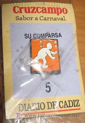 Pins de colecci&oacute;n: PIN DE CRUZCAMPO SABOR A CARNAVAL, N&ordm; 5